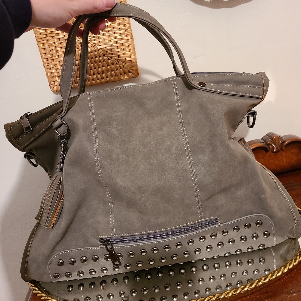 Bolish suede bag
